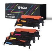 TCTK Toner Cartridges CLT-K4072S 5-pack CMYK (2x Black) compatible with Samsung CLP-320 CLP-320N CLP-321 CLP-325 CLP-325N CLP-325W CLP-326 CLX-3180 CLX-3185 CLX-3185FN CLX-3185FW, replaces SU128A